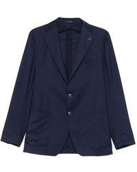 Tagliatore - Button-Fastening Two-Pocket Jacket - Lyst