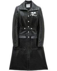Courreges - Reedition Vinyl Trench Coat - Lyst