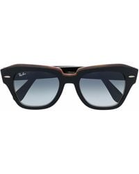 Ray-Ban - State Street Square-frame Sunglasses - Lyst