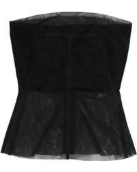 Rick Owens - Haut À Design Bustier - Lyst