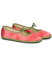 Vibi Venezia - Brigitte Bow-Detail Ballet Flats - Lyst