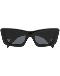 Prada - Pr 13zs Cat-eye Acetate Sunglasses - Lyst