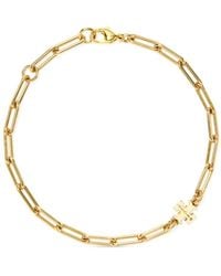 Tory Burch - Good Luck 18kt Gold-plated Bracelet - Lyst