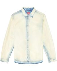 DIESEL - D-Synar Denim Shirt - Lyst