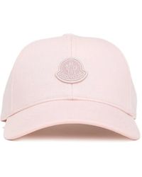 Moncler - Baseballkappe Mit Logo-Applikation - Lyst