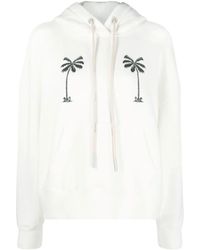 Palm Angels - Hoodie Met Grafische Print - Lyst
