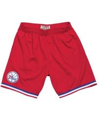 Mitchell & Ness - Short Philadelphia 76Ers À Logo - Lyst