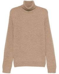 Zanone - Ribbed Turtleneck Sweater - Lyst