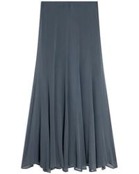 Semicouture - Rachelle Panelled Flared Maxi Skirt - Lyst