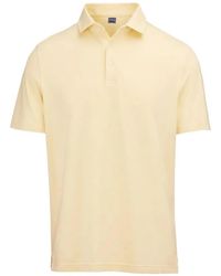 Fedeli - Short-Sleeve Cotton Polo Shirt - Lyst