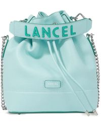 Lancel - Small Ninon Leather Bucket Bag - Lyst