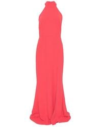Nicole Miller - Sleeveless Bow-Detail Maxi Dress - Lyst