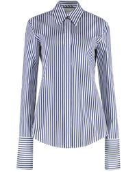 Sportmax - Striped Poplin Shirt - Lyst