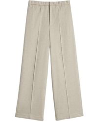 Jil Sander - Hose Aus Flanell - Lyst