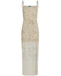 KARL LAGERFELD - Floral Maxi Dress - Lyst