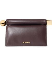 Jacquemus - Rond Carré Logo-Plaque Clutch Bag - Lyst