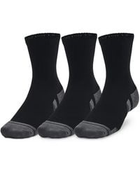 Under Armour - Cotton-Blend Socks (Pack Of Three) - Lyst