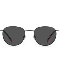 BOSS - Matte-Finish Geometric-Frame Sunglasses - Lyst