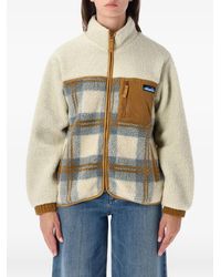 Kavu - Veste Willow En Polaire À Carreaux - Lyst