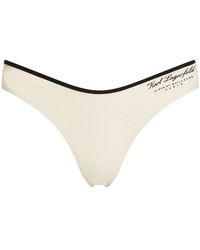 KARL LAGERFELD - Hotel Karl Bikini Bottoms - Lyst