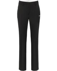 Off-White c/o Virgil Abloh - High-Waisted Tailored Trousers - Lyst