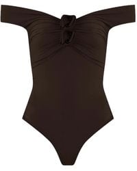 Maygel Coronel - Aljibe Off-Shoulder Swimsuit - Lyst