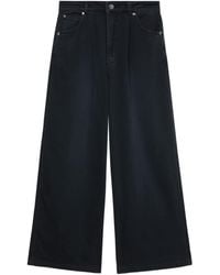 Izzue - Weite Jeans mit Slogan-Print - Lyst