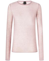 Pinko - Sequin-Embellished Long-Sleeve Top - Lyst