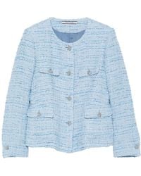 Tagliatore - Jodie Buttoned Flap-Pocket Jacket - Lyst