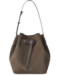 Brunello Cucinelli - Leather Bucket Bag - Lyst