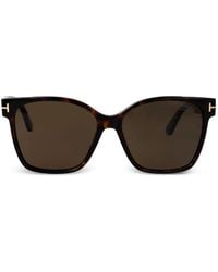 Tom Ford - Iris-02 Square-Frame Sunglasses - Lyst