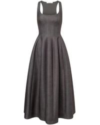 Philosophy Di Lorenzo Serafini - Robe Mi-Longue À Col V - Lyst