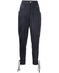Isabel Marant Tapered-Hose - Blau