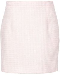 Alessandra Rich - Tweed Fitted Skirt - Women's - Polyester/polyamide/viscose - Lyst