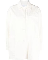 Max Mara - Oversized Long-Sleeve Cotton Shirt - Lyst