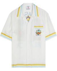 CASABLANCA - Flower Court Icon Shirt - Lyst