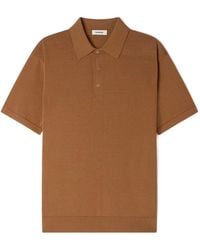 Sandro - Short-Sleeve Polo Shirt - Lyst