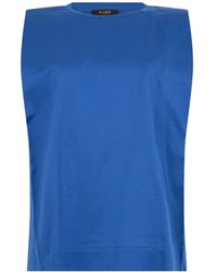 Moorer - Aramak Padded-Shoulder Sleeveless Vest - Lyst