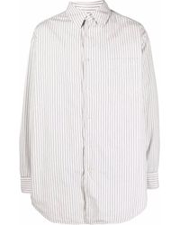 Maison Margiela - Stripe-Print Padded Shirt - Lyst