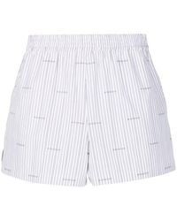 Givenchy - Gestreifte Shorts - Lyst