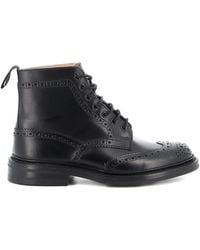 Tricker's - Leather Ankle Boots - Lyst