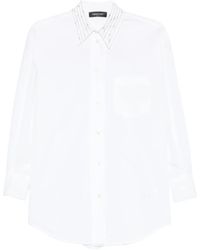 Fabiana Filippi - Chemise À Ornements En Cristal - Lyst