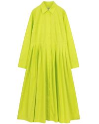 ODEEH - Long-Sleeves Shirt Dress - Lyst