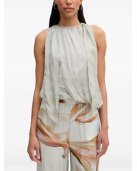 Isabelle Blanche - Draped Sleeveless Top - Lyst