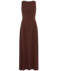 Eres - Sculpture Open-Back Maxi Dress - Lyst