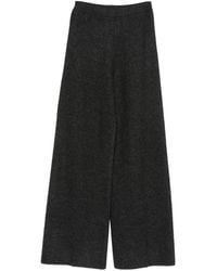 Semicouture - Wide-Leg Virgin Wool Trousers - Lyst
