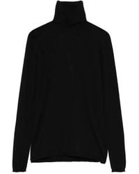 Max Mara - Turtleneck Long-Sleeve Top - Lyst