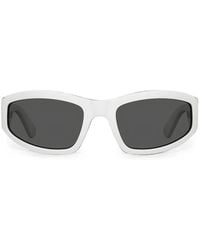 Moschino - Rectangle-Frame Sunglasses - Lyst