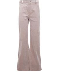 Ralph Lauren - "Kaeden" Full Length Flat Front Trousers - Lyst