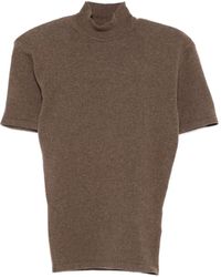 Jacquemus - Oberteil mit Stehkragen - Lyst